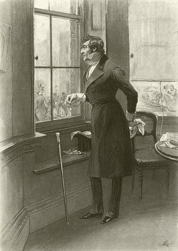 Pendennis őrnagy (mélynyomás) alkotó: Frederick Barnard