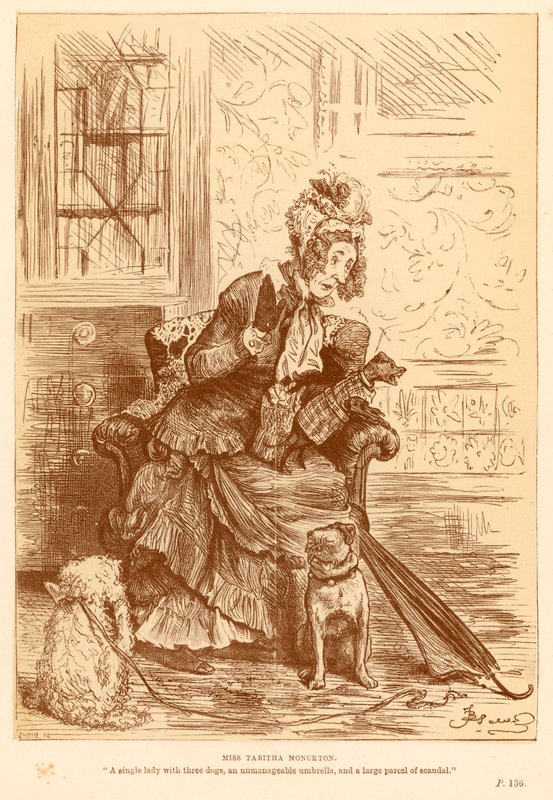 Tabitha Monckton kisasszony alkotó: Frederick Barnard