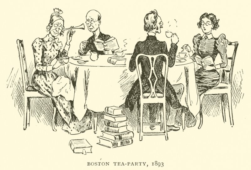 Boston Tea-Party, 1893 alkotó: Frederick Burr Opper