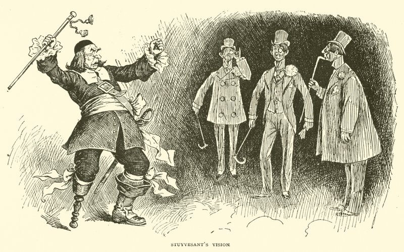 Stuyvesants látomása alkotó: Frederick Burr Opper