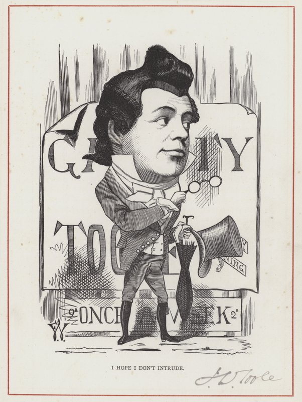J L Toole, humorista alkotó: Frederick Waddy