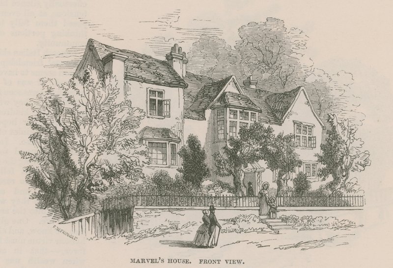 Andrew Marvel háza, Highgate, London alkotó: Frederick William Fairholt