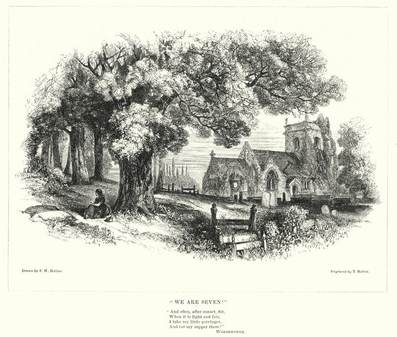Heten vagyunk! (metszés) alkotó: Frederick William Hulme