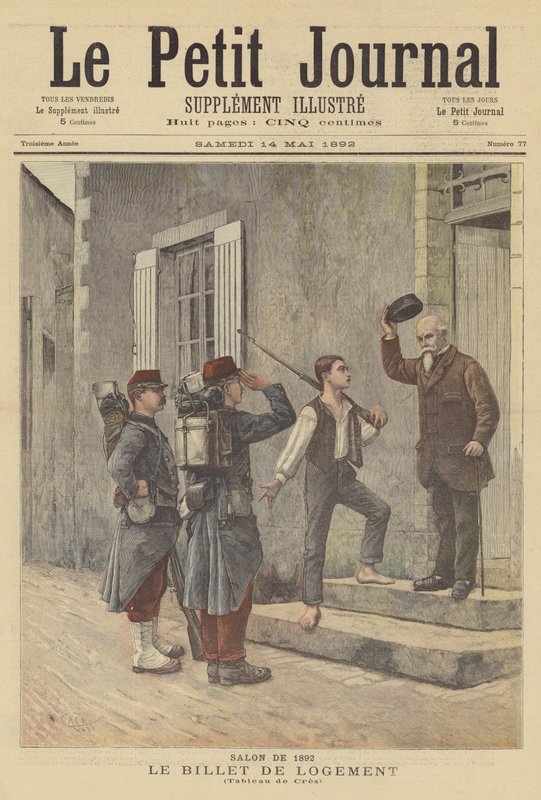 A Billet alkotó: French School