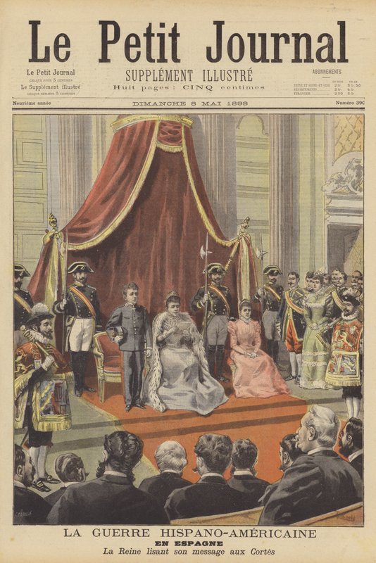 A spanyol-amerikai háború alkotó: French School