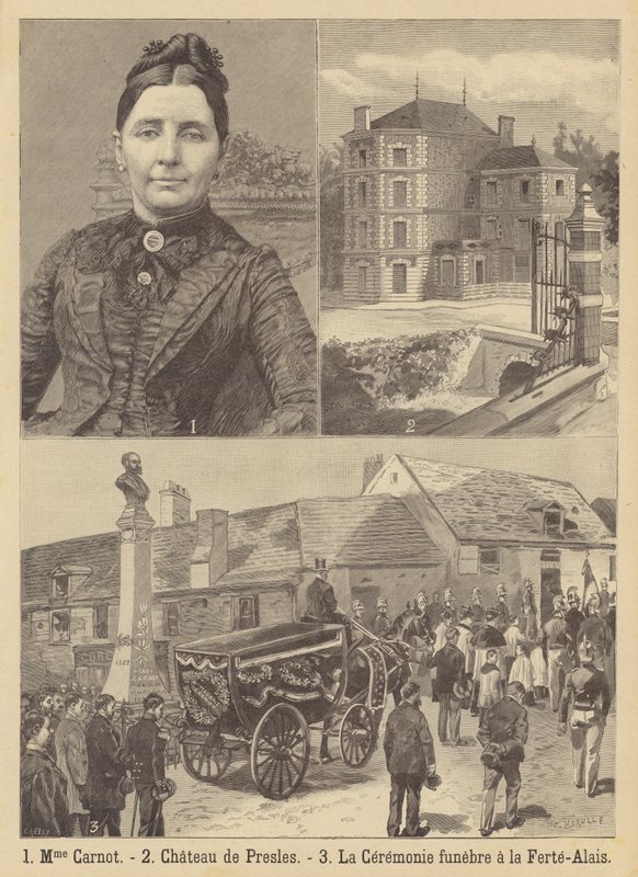Madame Carnot halála alkotó: French School