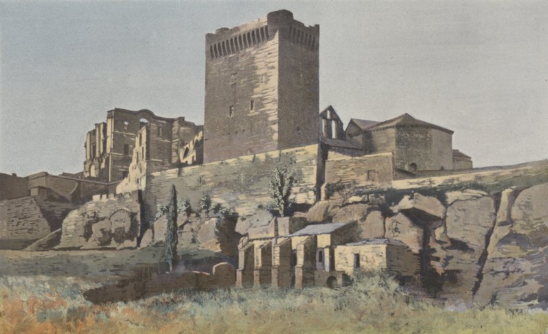 Arles, Montmajouri apátság, S. díszlet alkotó: French Photographer