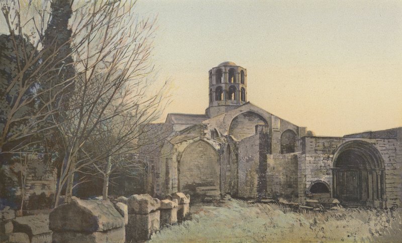 Arles, Les Alyscamps, Saint-Honorat templom alkotó: French Photographer