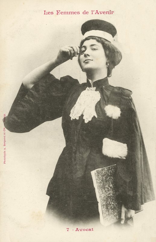 Barrister, a jövő nője alkotó: French Photographer