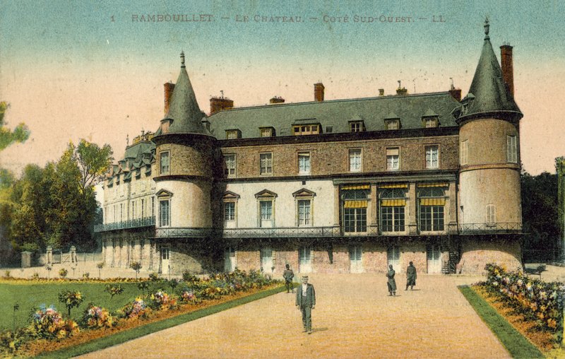 Chateau de Rambouillet, Ile-de-France (színes fotó) alkotó: French Photographer