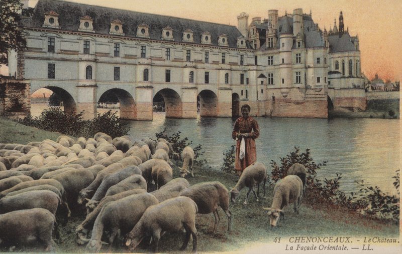 Chenonceaux, A kastélyok, A keleti homlokzat alkotó: French Photographer