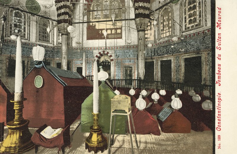 Konstantinápoly, Mourad szultán sírja alkotó: French Photographer
