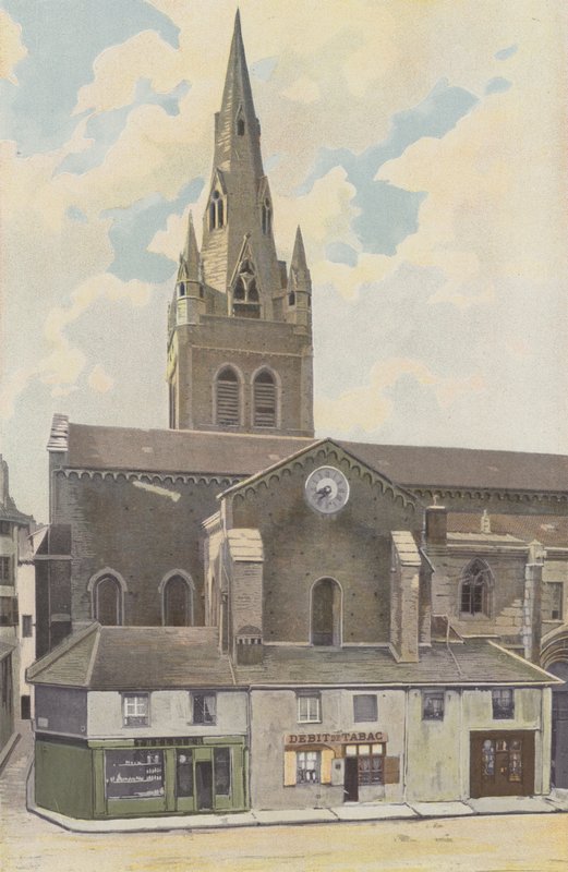 Grenoble, Saint-Andre-templom, Cote N alkotó: French Photographer