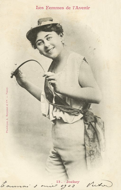 Jockey, a jövő nője alkotó: French Photographer