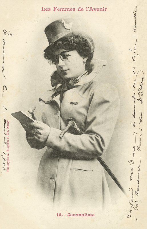 Újságíró, A jövő nője alkotó: French Photographer