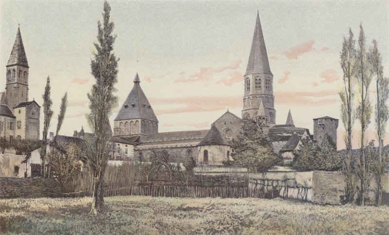 Le Dorat, templom, Ensemble S alkotó: French Photographer