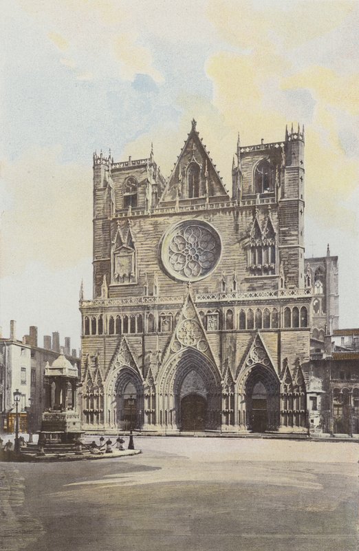 Lyon, Cathedrale St-Jean, Homlokzat O alkotó: French Photographer