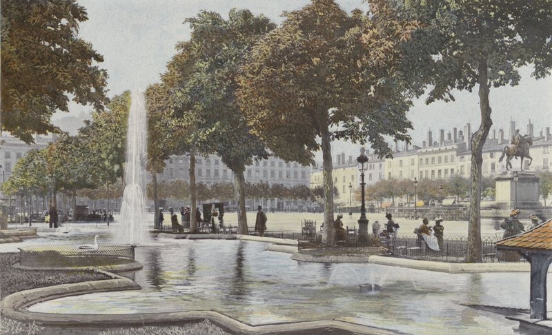 Lyon, Bellecour tér alkotó: French Photographer