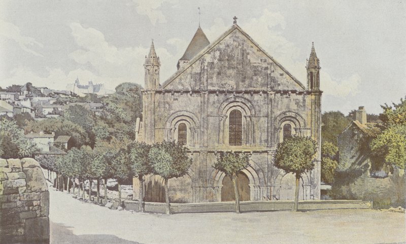 Melle, Saint-Hilaire templom, Ensemble O alkotó: French Photographer