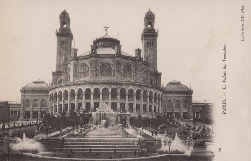 Párizs, a Trocadero palota alkotó: French Photographer