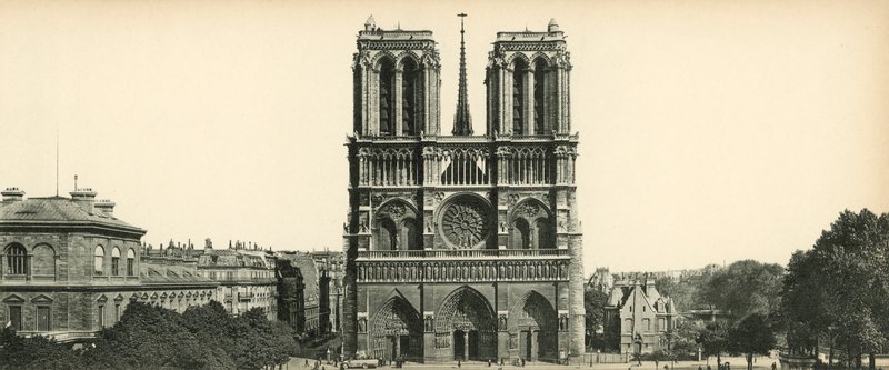 Párizs, Notre Dame, Notre Dame templom alkotó: French Photographer