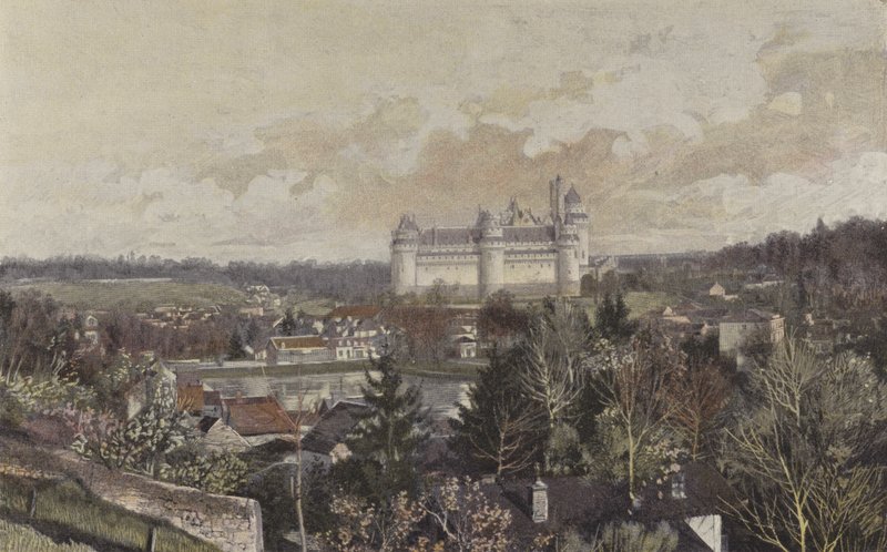 Pierrefonds, Általános nézet a szikláról alkotó: French Photographer