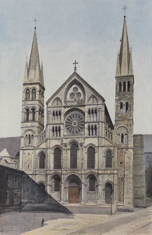 Reims, Saint-Remi templom, homlokzat O alkotó: French Photographer