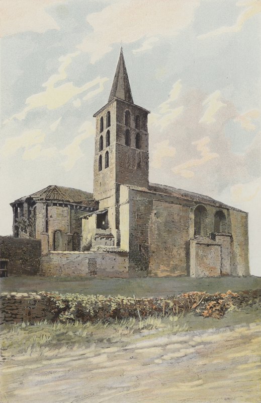 Saint-Papoul, templom, Ensemble N alkotó: French Photographer