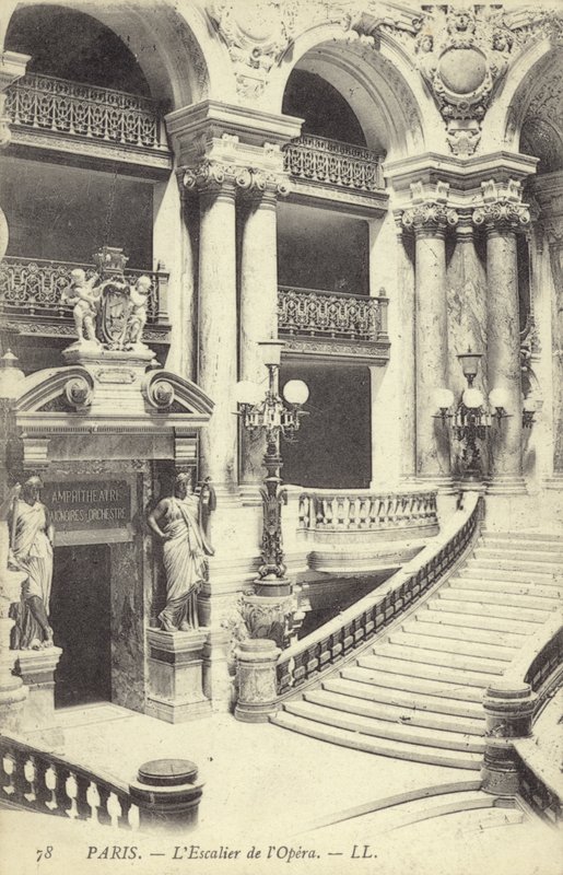 Az Opera lépcsőháza, Párizs alkotó: French Photographer