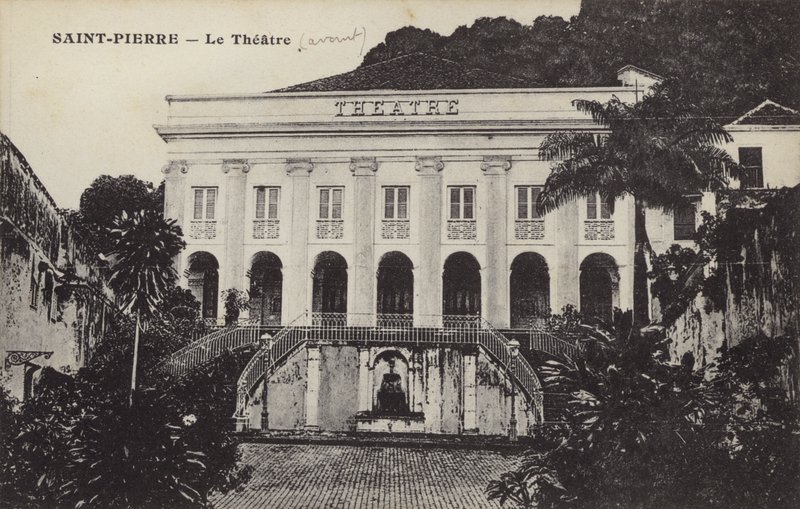 Színház, Saint Pierre, Martinique alkotó: French Photographer