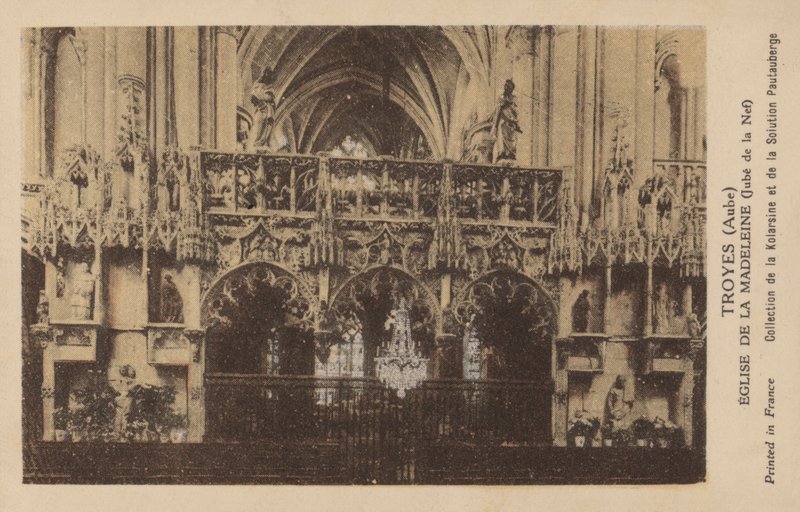 Troyes, Hajnal, Madeleine templom alkotó: French Photographer