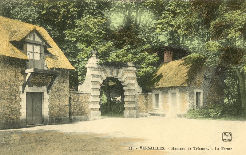 Versailles, Hameau De Trianon, A farm alkotó: French Photographer