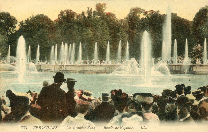 Versailles, A nagy vizek, a Neptunusz-medence alkotó: French Photographer