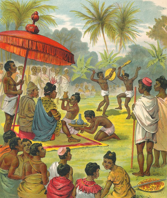 Nagy buli Afrikában alkotó: French School