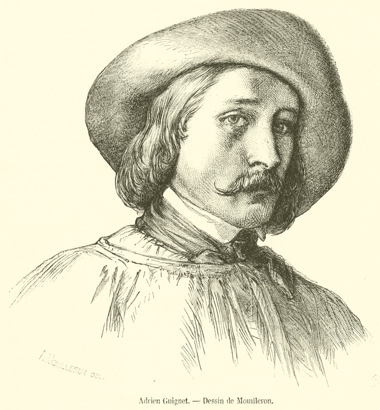 Adrien Guignet (metszet) alkotó: French School
