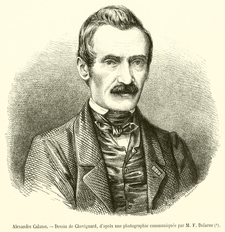 Alexandre Calame (metszet) alkotó: French School