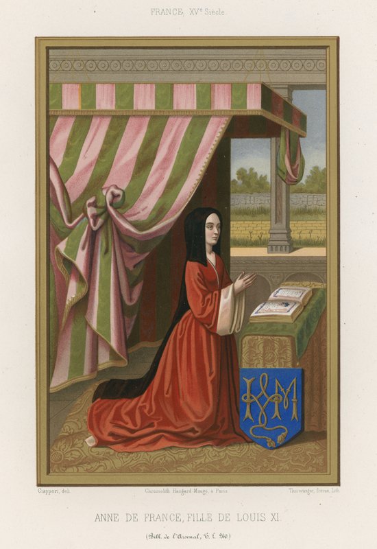 Franciaország Anne alkotó: French School