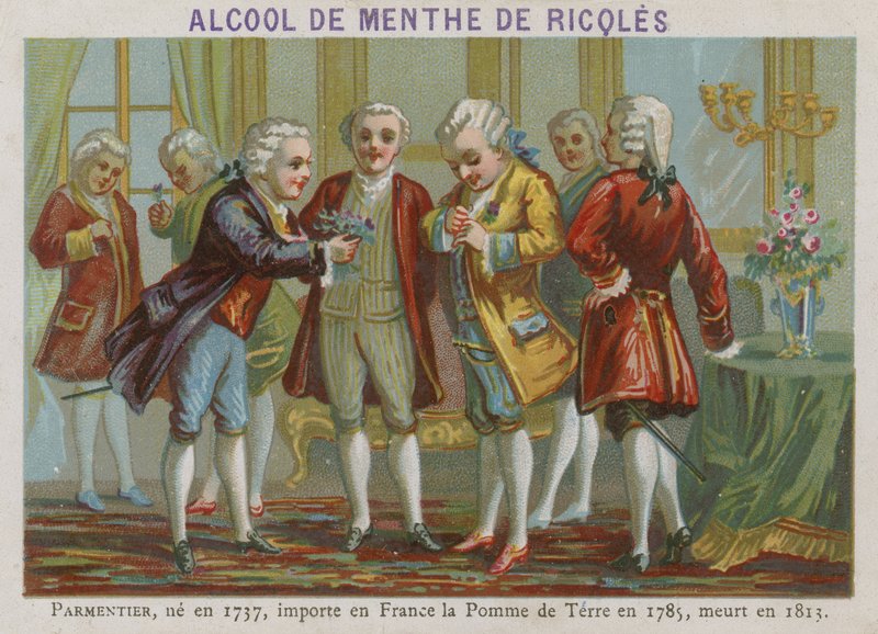 Antoine-Augustin Parmentier francia agronómus alkotó: French School
