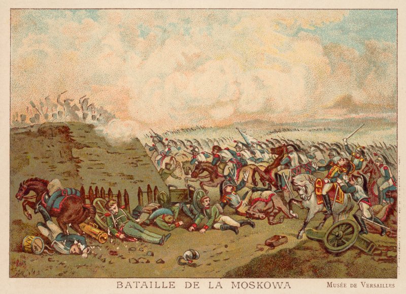 Borodino-i csata, Oroszország alkotó: French School