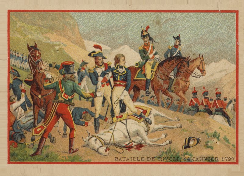 Rivoli csata, 1797. január 14 alkotó: French School