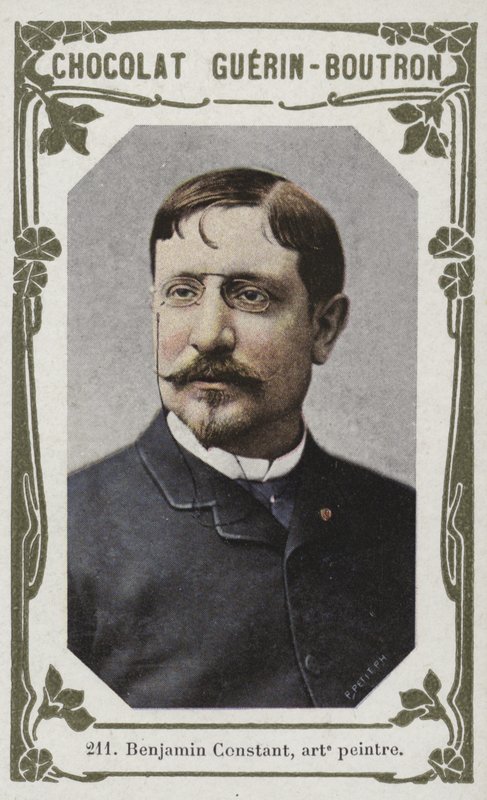 Benjamin Constant, festő (színes fotó) alkotó: French School