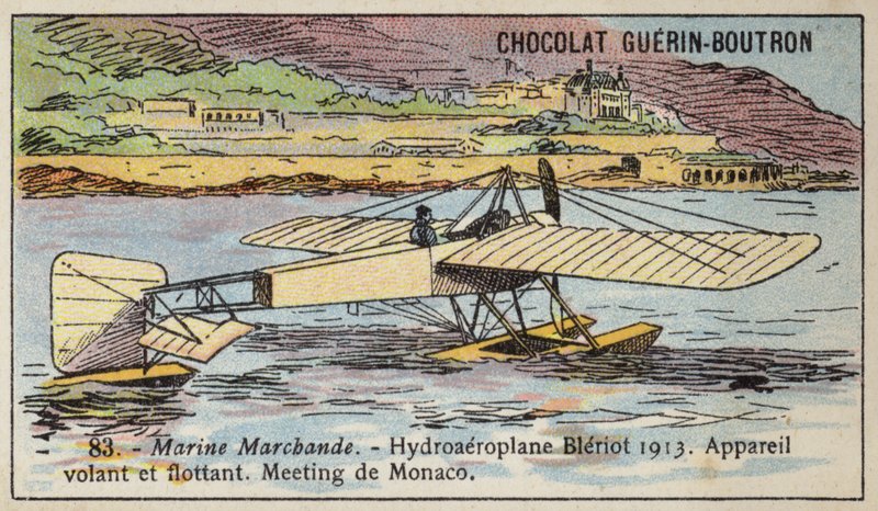 Bleriot floatrepülőgép alkotó: French School