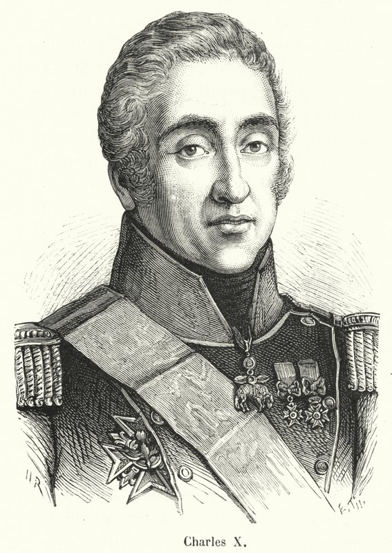 X. Károly (metszet) alkotó: French School