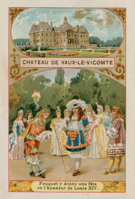 Vaux-le-Vicomte kastélya alkotó: French School