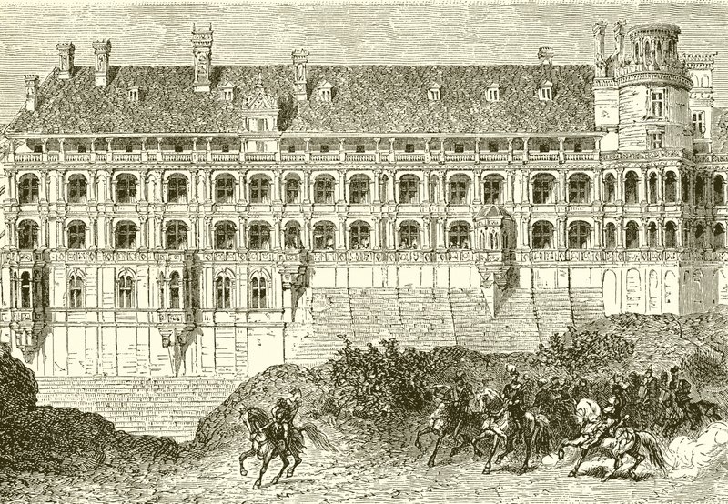 Blois kastélya alkotó: French School