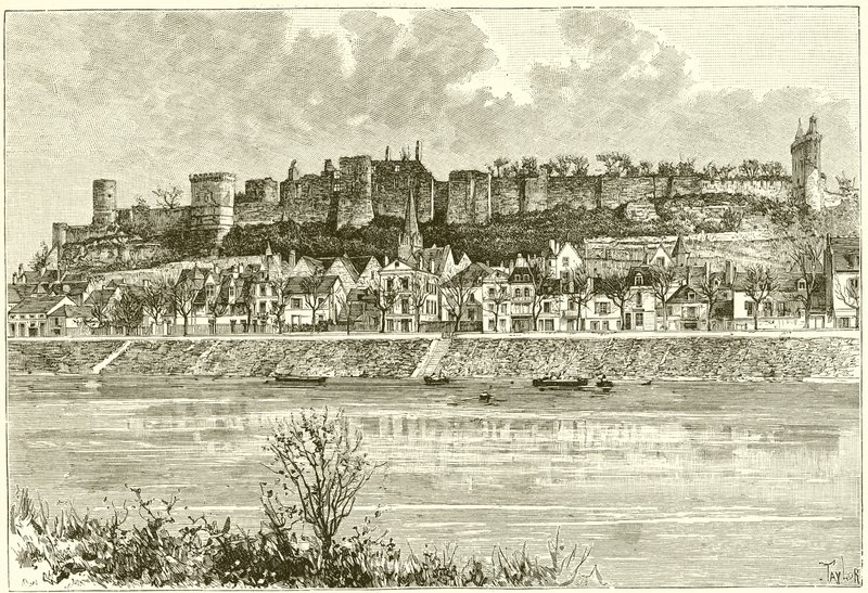 Chinon kastélya alkotó: French School