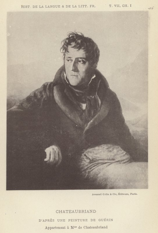 Chateaubriand (litho) alkotó: French School