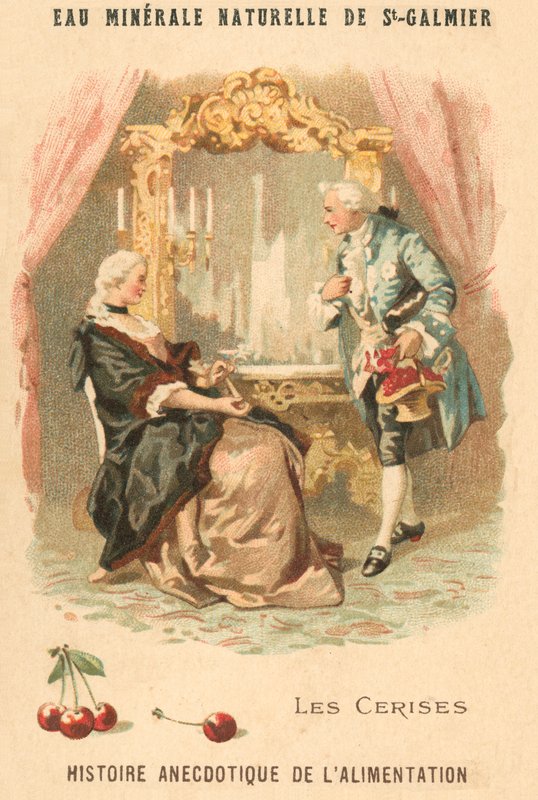 Cseresznye (chromolitho) alkotó: French School