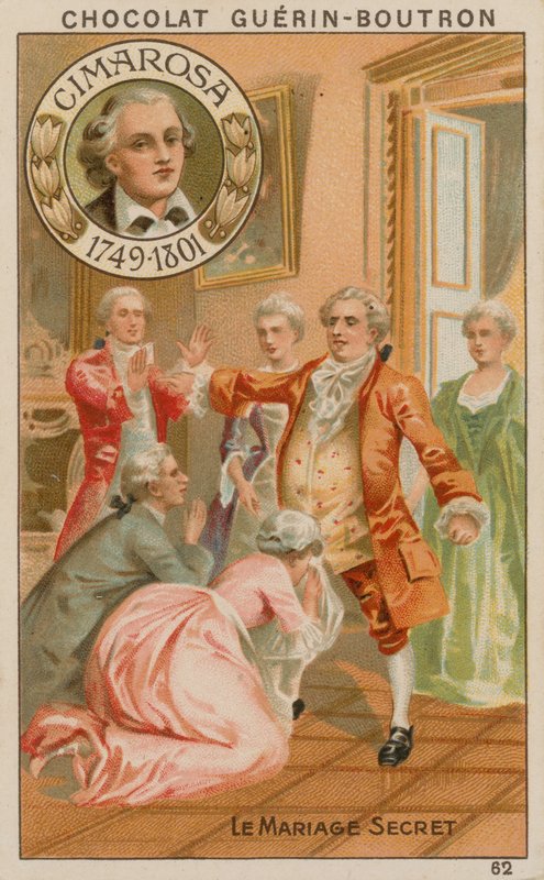 Cimarosa, A titkos házasság alkotó: French School