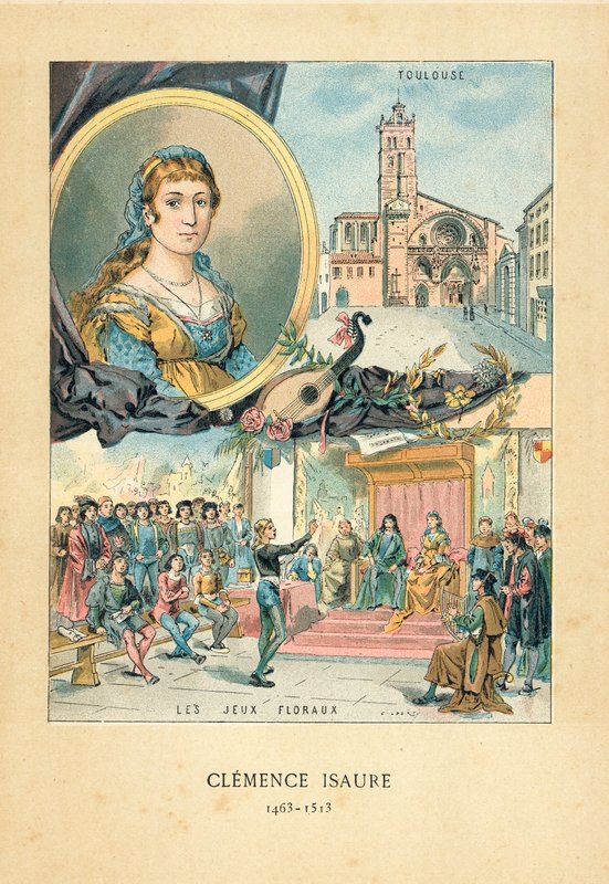 Clemence Isaure alkotó: French School